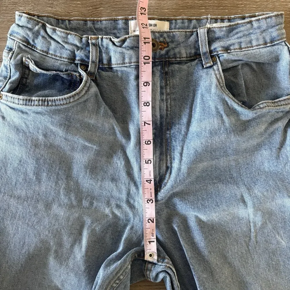 Cotton On Jeans | Womens 8 (29x31.5) | Original Flare Light Wash Stretch Denim - Picture 6 of 9